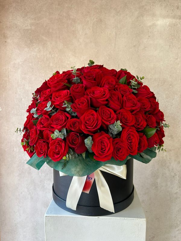 Box de 150 rosas