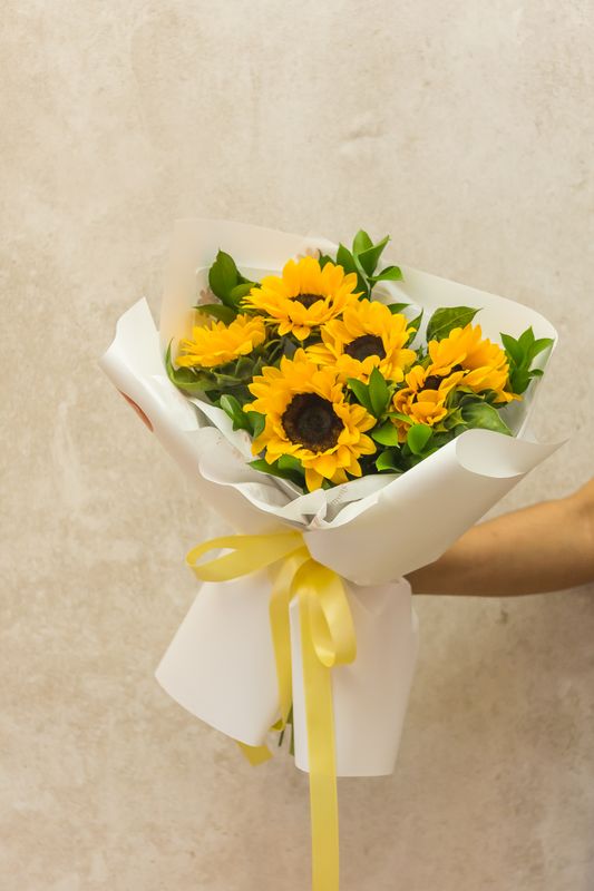 Ramo de girasoles