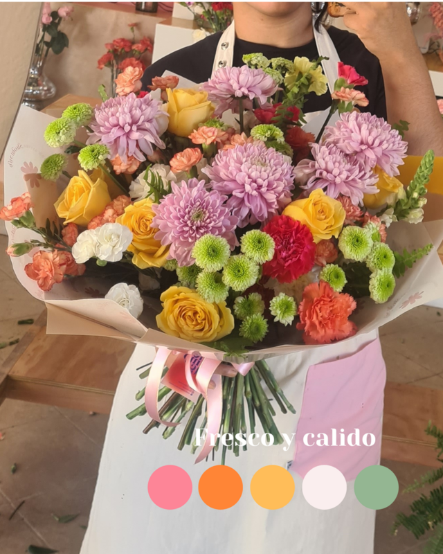 Ramo de Flores variadas Grande  (50 tallos)