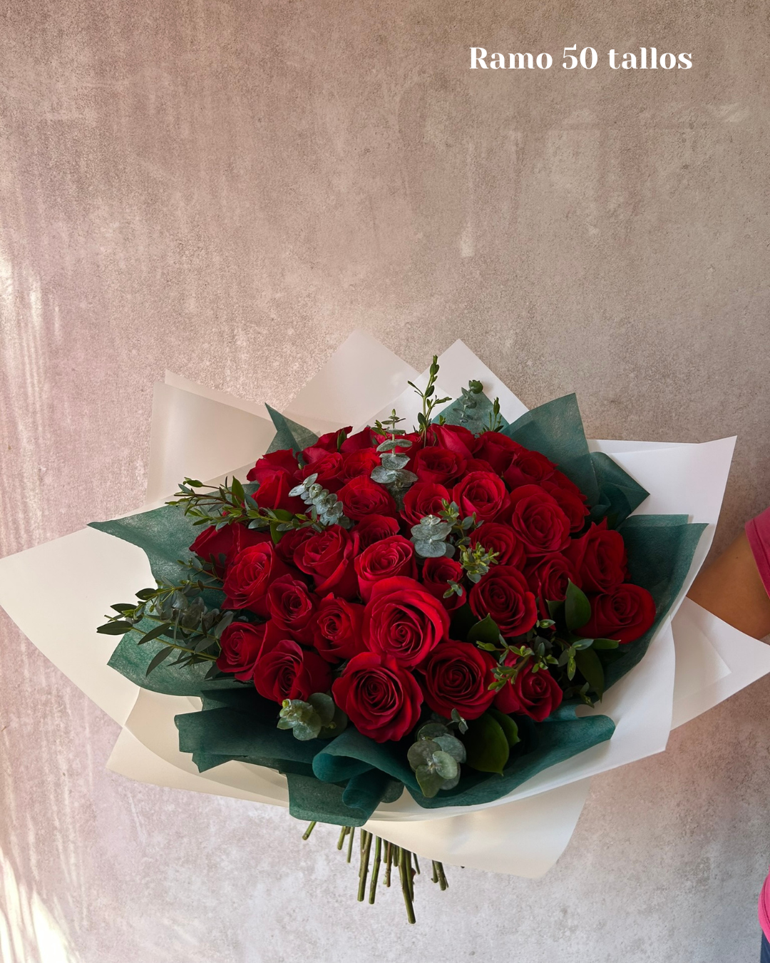 Ramo de 50 rosas