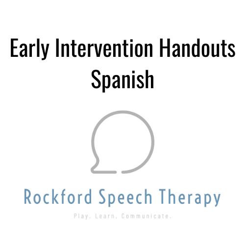 Early Intervention Handouts-Spanish