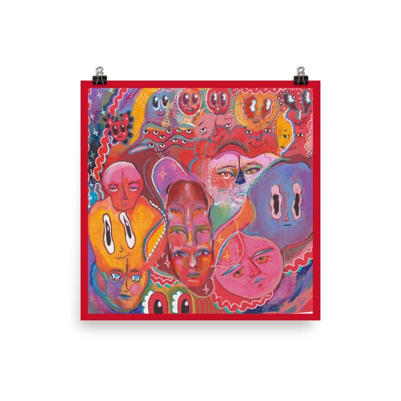 14” x 14” Print - Gummy