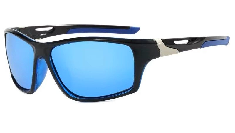 New Polarized Sports Wrap- Blue