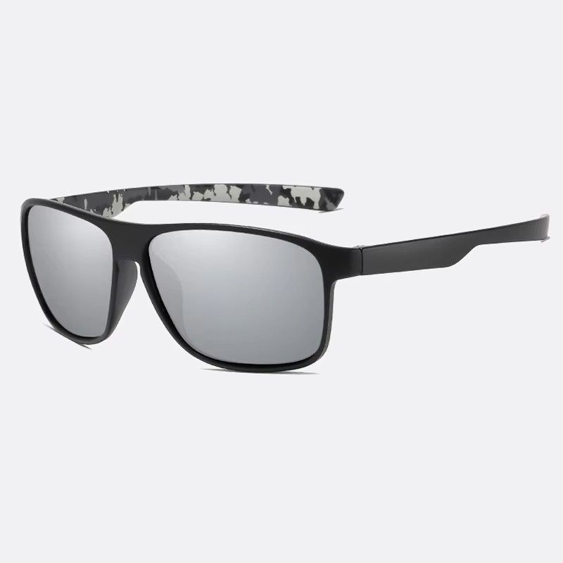 Polarized TR-90 Rectangular - Silver