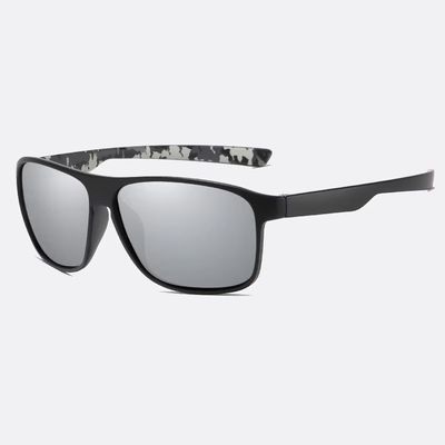 Polarized TR-90 Rectangular - Silver