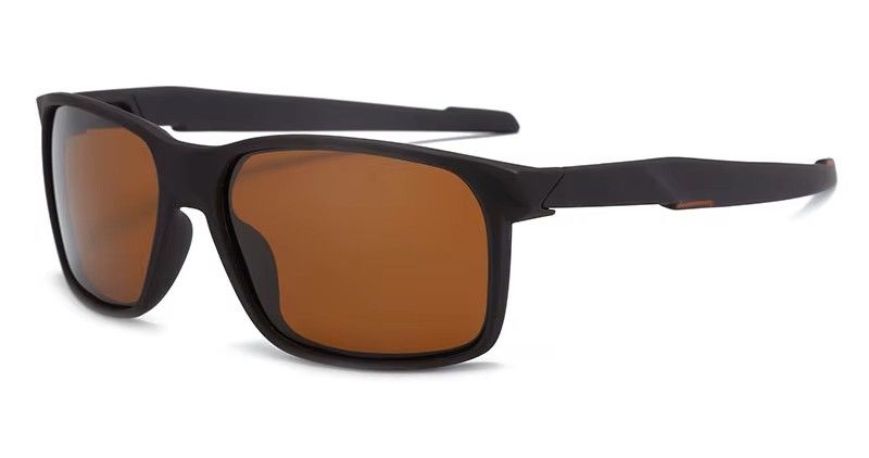Polarized  Sports  Rectangular - Brown
