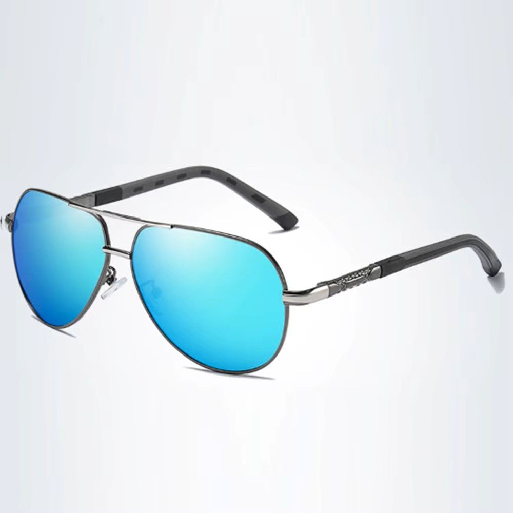 Teardrop  Polarized Aviator - Blue