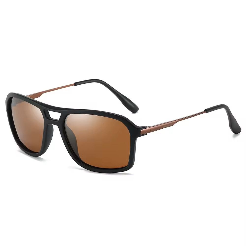 New Polarized Aviator - Brown
