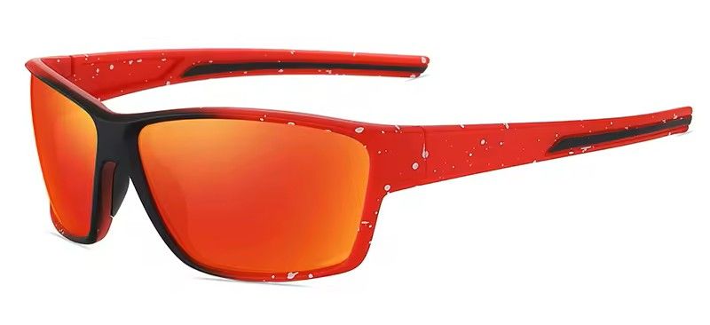 Premium polarized Sports Wrap - Red