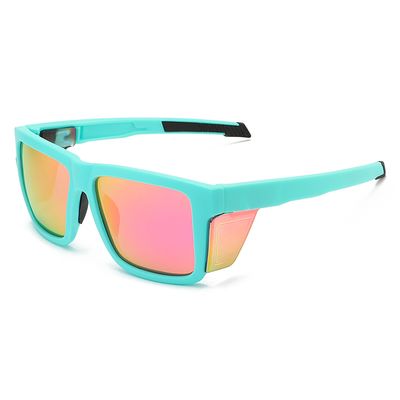 Safety Polarized - Light Blue/Red