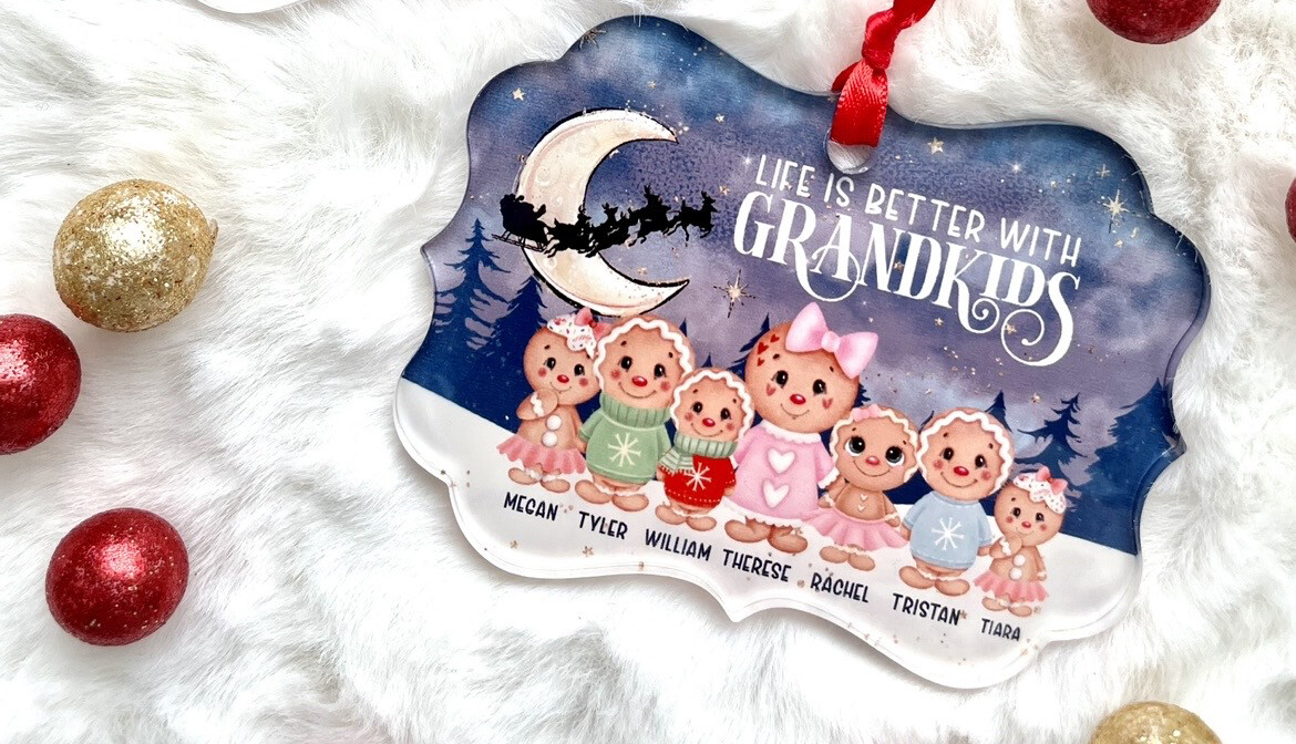 Gingerbread Kids Ornament