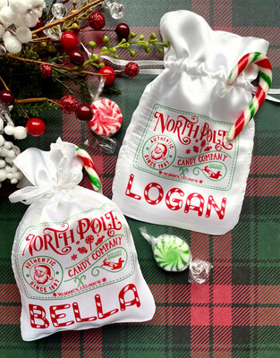 Personalized Candy/Gift Card Bags