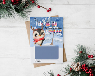 Christmas Winter Gift card holders