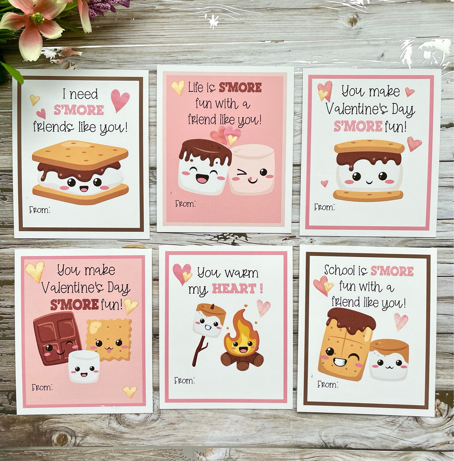 S’more Valentines Cards