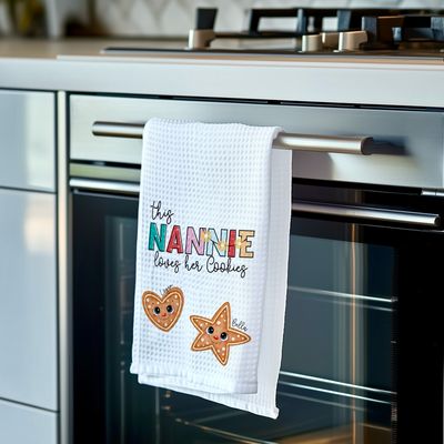 Kitchen Towel- This Mama Loves Her Cookies