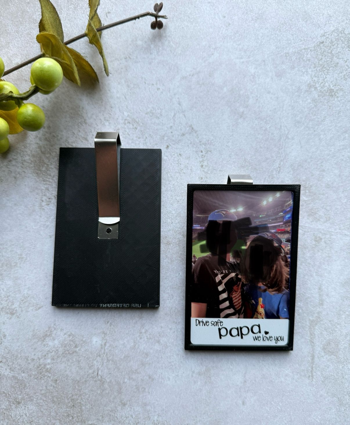Photo Car Visor Clip