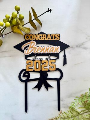 Grad Cake Toppers