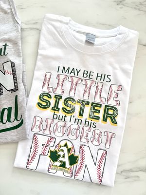 Baseball Sibling Tee