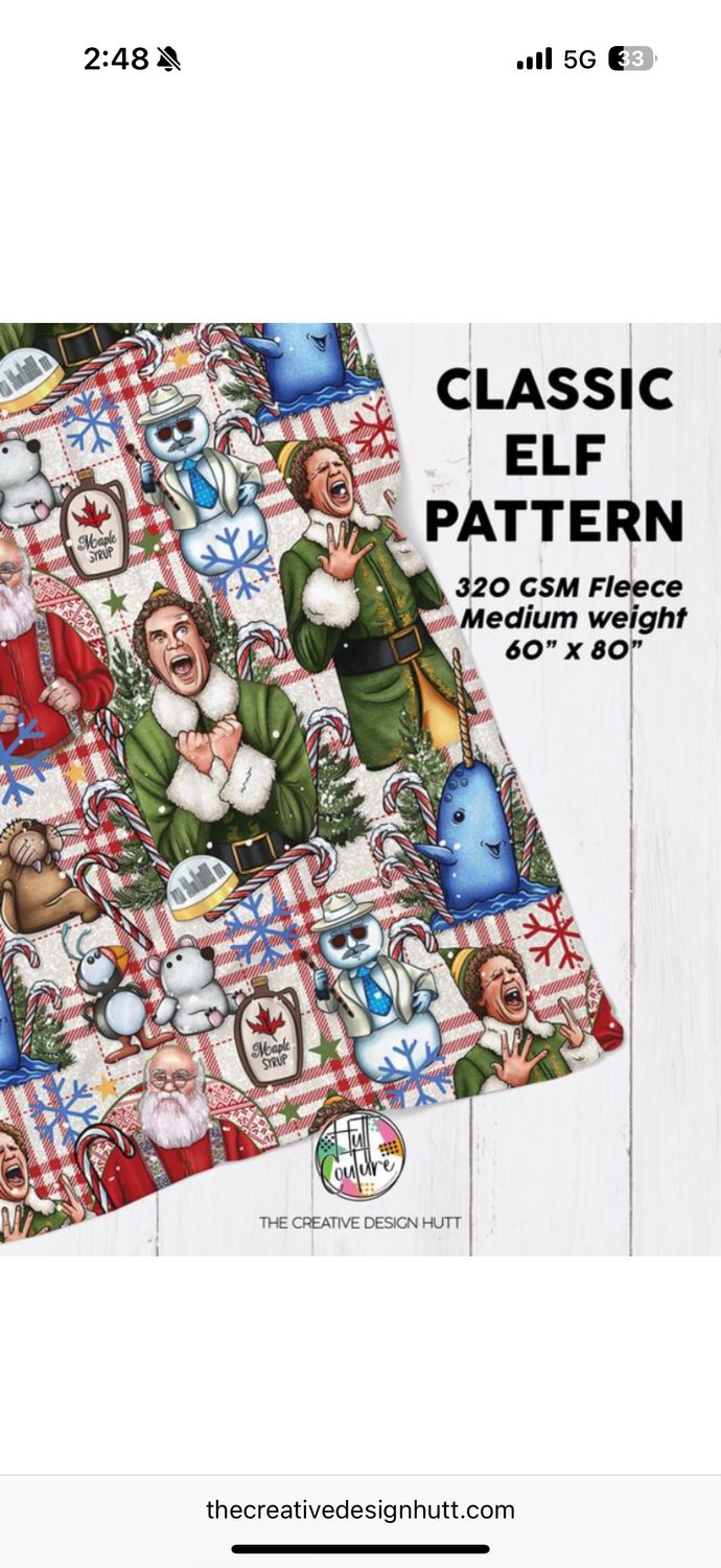 Custom Order - Sweaters and blankets