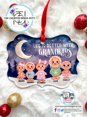Gingerbread Kids Ornament