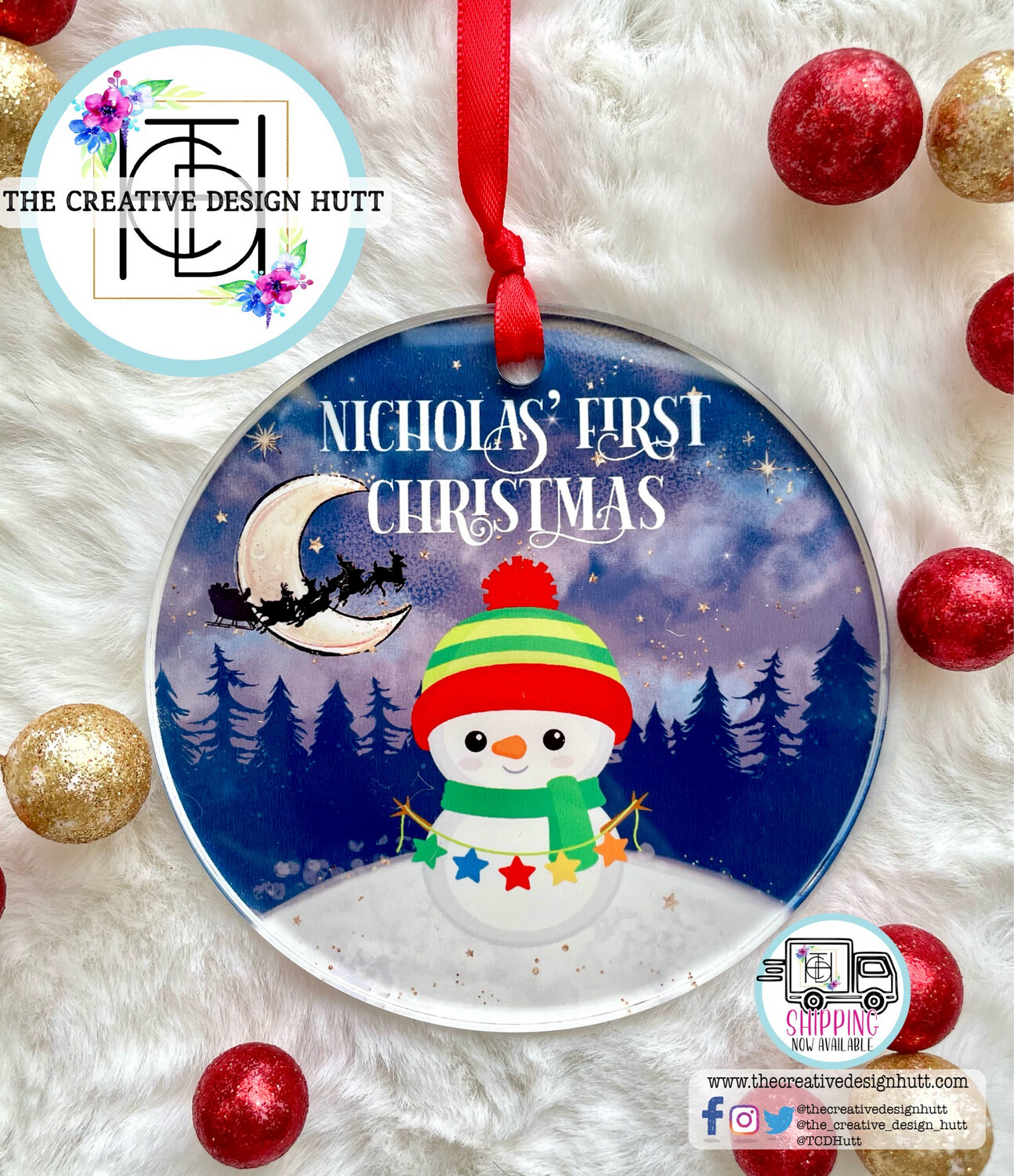 Baby's First Christmas Ornament