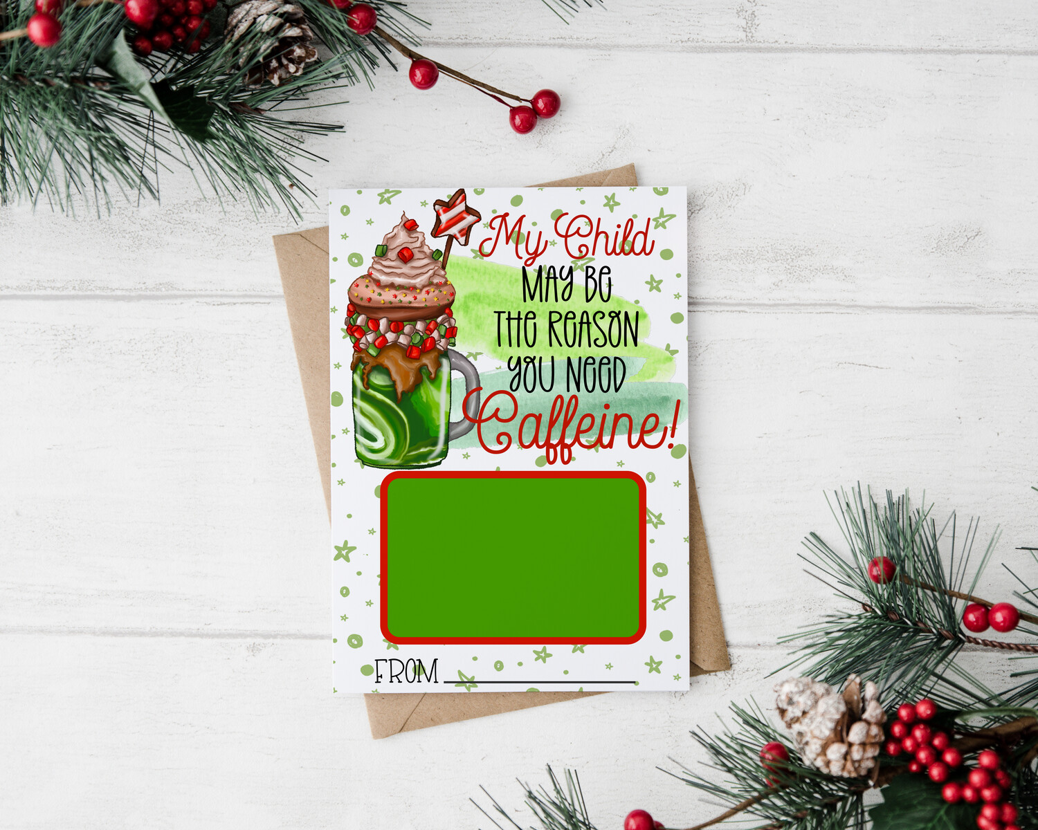 Christmas Winter Gift card holders