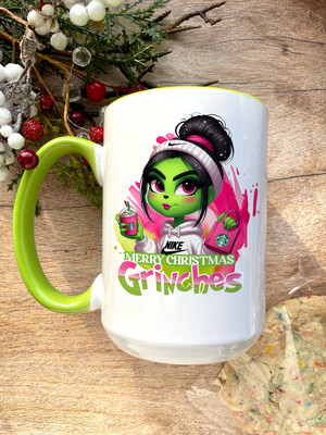 Merry Christmas Green Girl