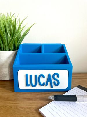 Custom Pencil Holder - Desk Organizer