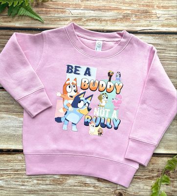 Pink Shirt Day Crewneck Sweaters