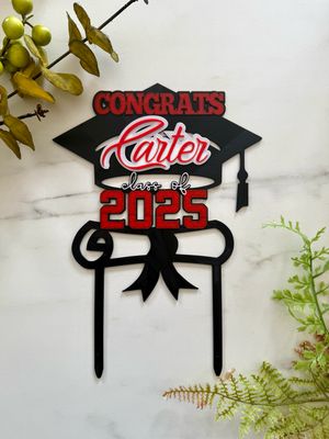 Grad Cake Toppers