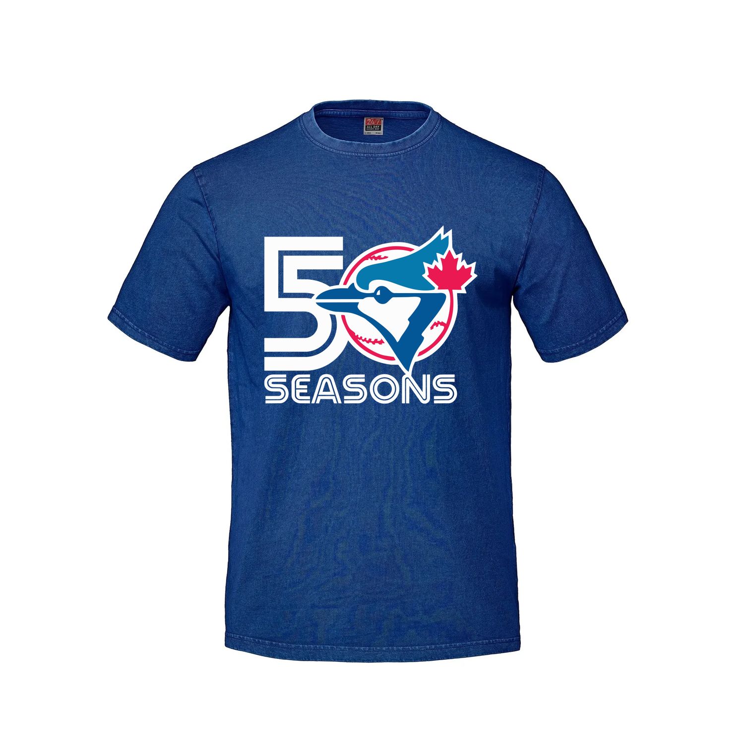 Vintage 50th Anniversary Baseball tees