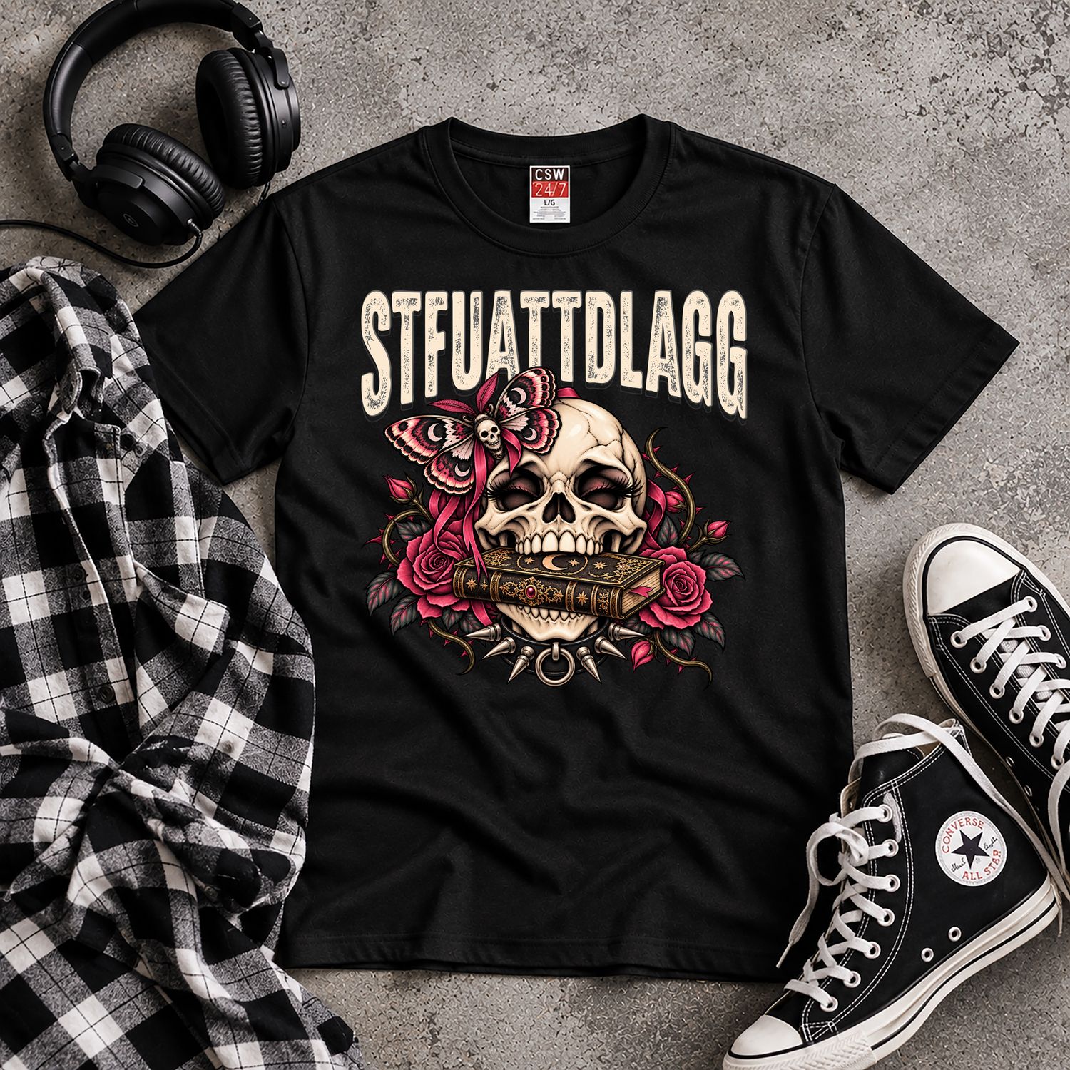 STFUATTDLAGG | Book Gag Tee