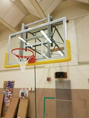 60 in. Roof/ Wall Mounted Basketball System Installation Service