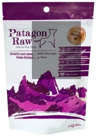 Patagon Raw Snack para Perro - Pavo 40 Gr.