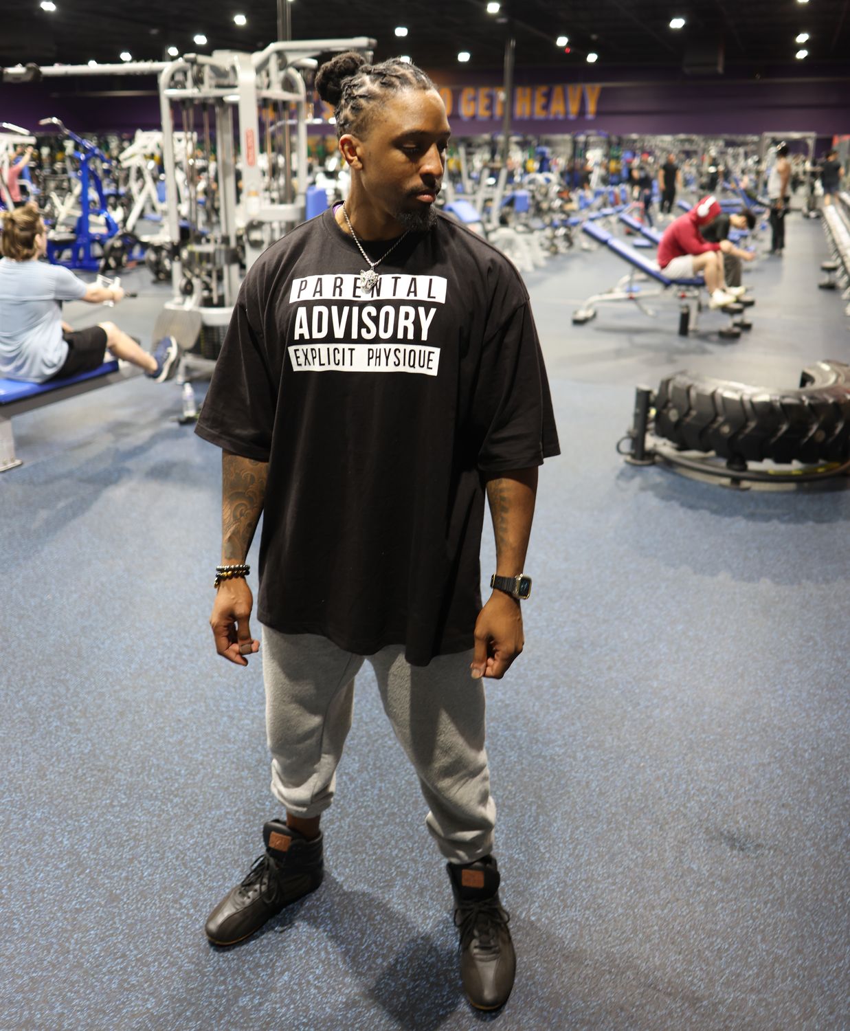 Explicit Physique Oversized T-Shirt