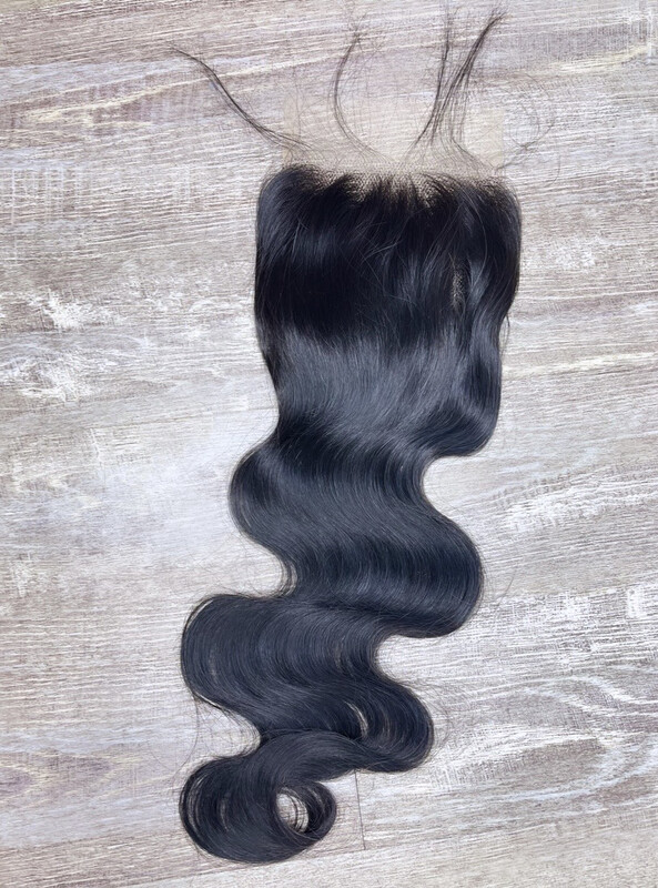 10A Peruvian 4x4 Body Wave Closure