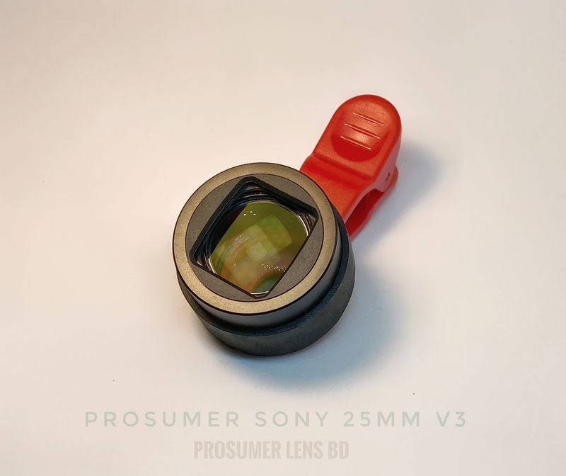 Prosumer Sony 25mm V3