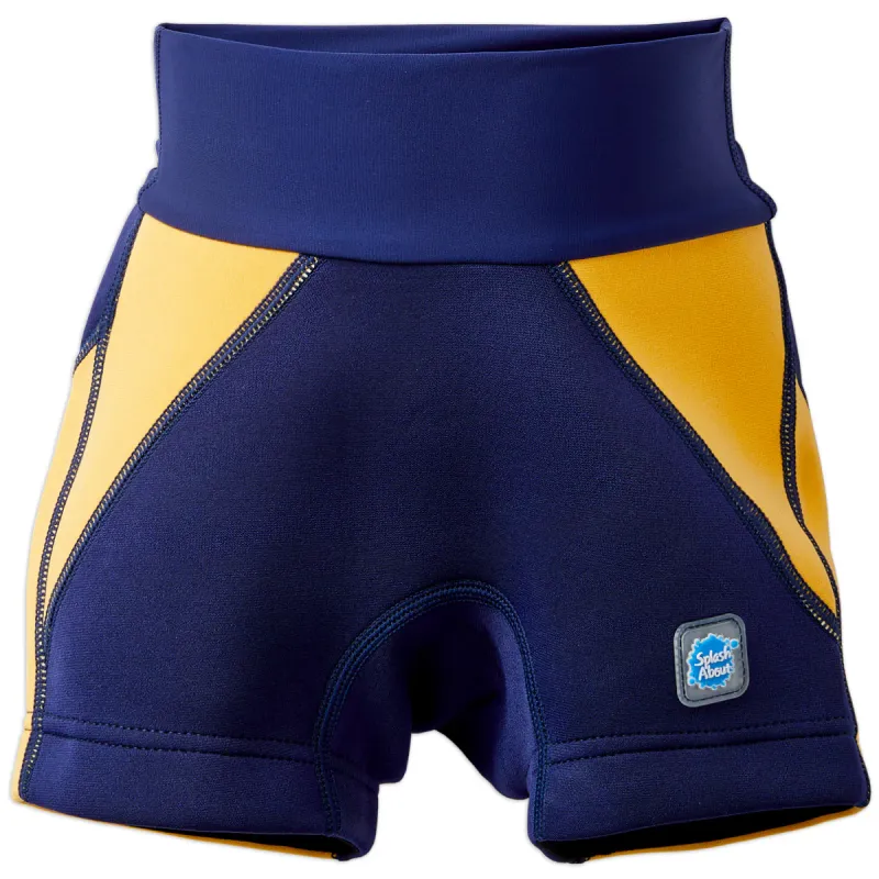 Swim shorts - yellow/navy (4-5 yrs)