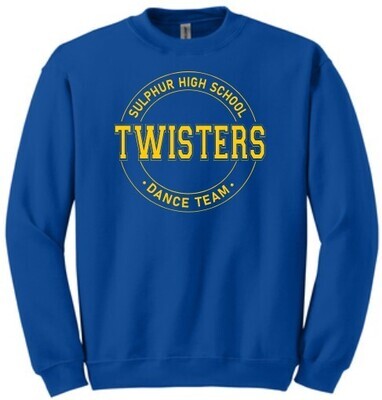 TWISTERS Dance Team- Royal Only Sweatshirt