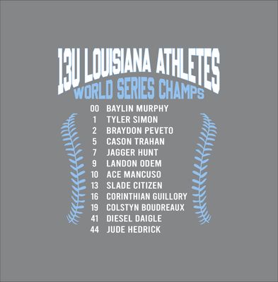 LA ATHLETES 13U