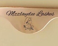 Rose Gold lash tweezers