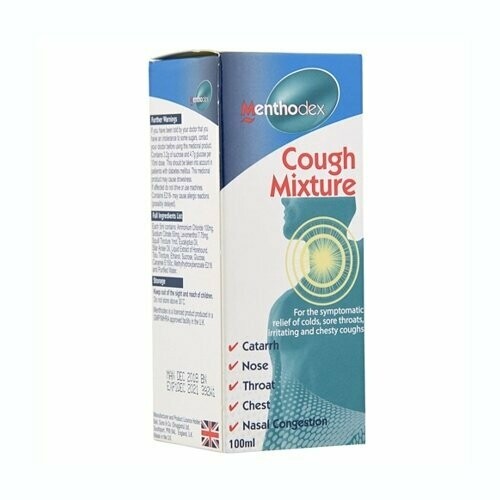 Menthodex Cough Mixture (updated design) 100 and 200ml