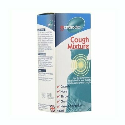 Menthodex Cough Mixture (updated design) 100 and 200ml