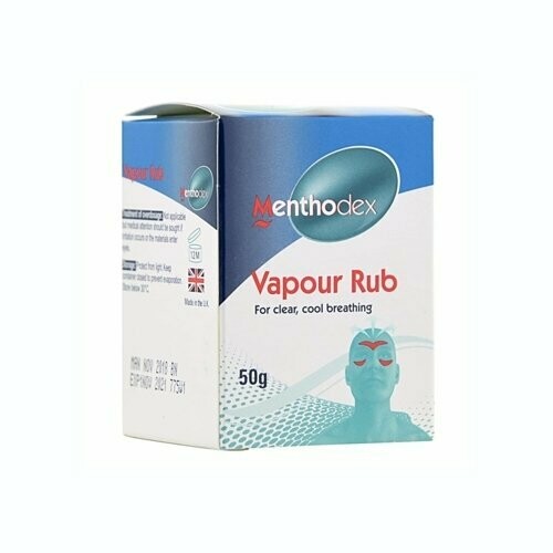 Menthodex Vapour Rub 50g  added to the Menthodex range