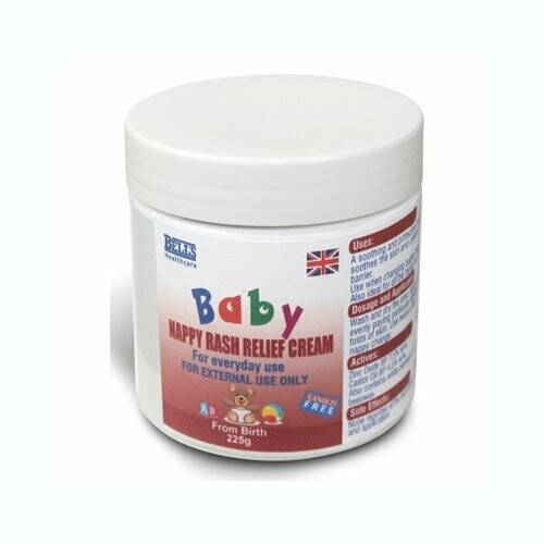 Baby Nappy Cream Lanolin Free 225gm (P&R)