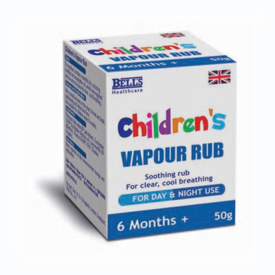 Children Vapour Rub 50gm - Added to the Range in the new updated design