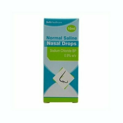 Bells Normal Saline Nasal Drops 10ml