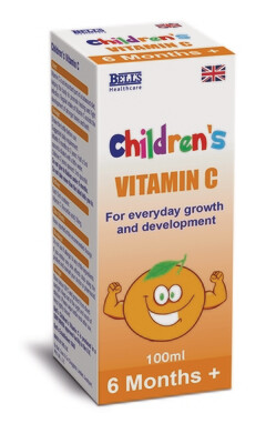 Children Vitamin C Syrup New 100ml Updated design