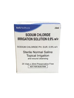 Sterile Normal Saline Topical Irrigation and Wound Cleansing.