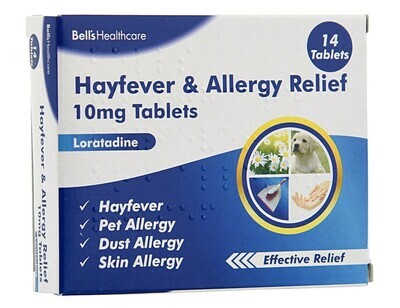 Bell's Healthcare Hayfever & Allergy Loratadine 10mg 14 Tablets